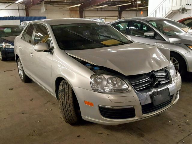 3VWAL7AJ6AM176803 - 2010 VOLKSWAGEN JETTA TDI SILVER photo 1