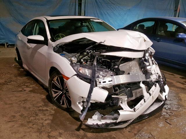 19XFC1F77HE027436 - 2017 HONDA CIVIC EXL WHITE photo 1