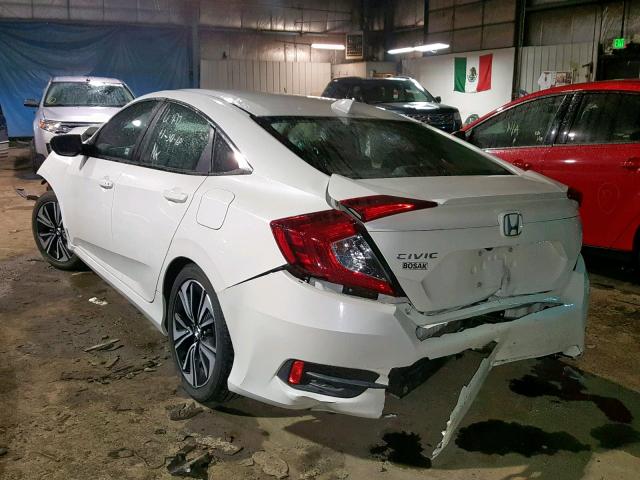 19XFC1F77HE027436 - 2017 HONDA CIVIC EXL WHITE photo 3