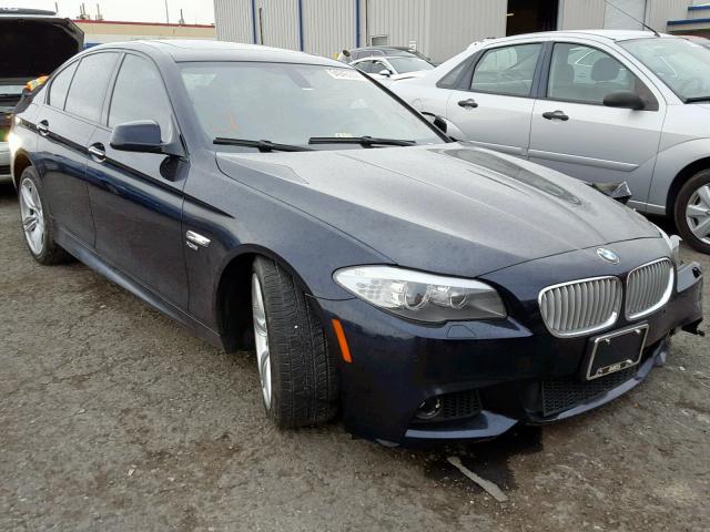 WBAFU9C53BC784831 - 2011 BMW 550 XI BLUE photo 1