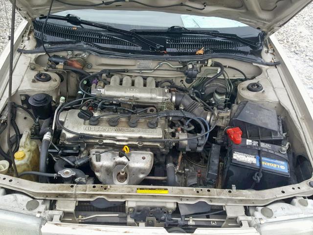 JN1EB31P0RU317251 - 1994 NISSAN SENTRA E BEIGE photo 7