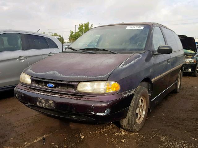 2FMDA5142TBA15742 - 1996 FORD WINDSTAR W PURPLE photo 2