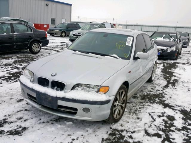 WBAEW53404PN32522 - 2004 BMW 330 XI SILVER photo 2