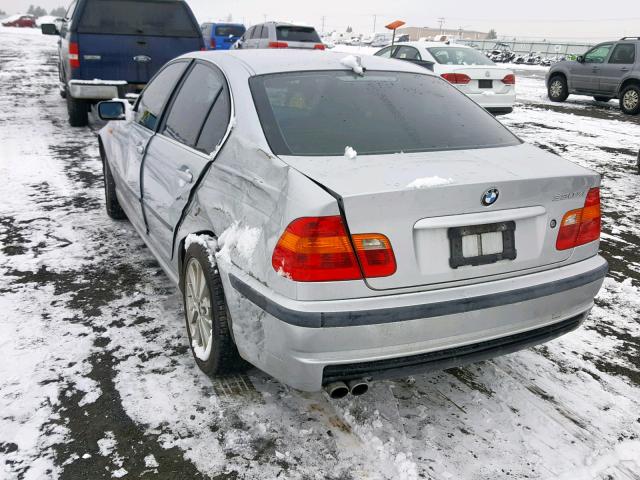 WBAEW53404PN32522 - 2004 BMW 330 XI SILVER photo 3