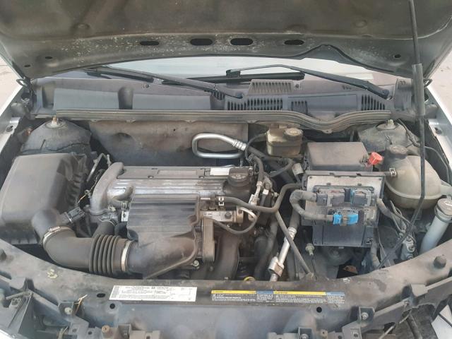 1G8AN12FX5Z140261 - 2005 SATURN ION LEVEL SILVER photo 7