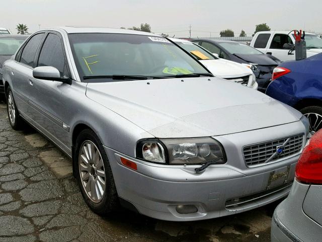 YV1TS91Z141365483 - 2004 VOLVO S80 T6 SILVER photo 1