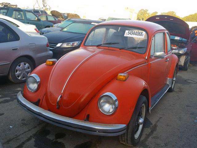 1132593184 - 1973 VOLKSWAGEN BEETLE ORANGE photo 2