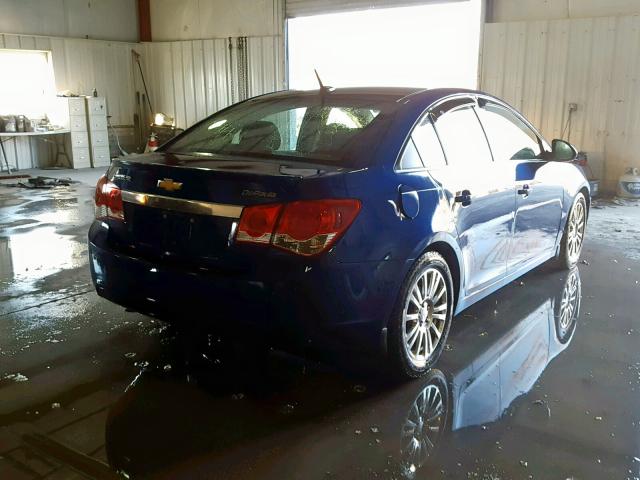 1G1PK5SC8C7347223 - 2012 CHEVROLET CRUZE ECO BLUE photo 4