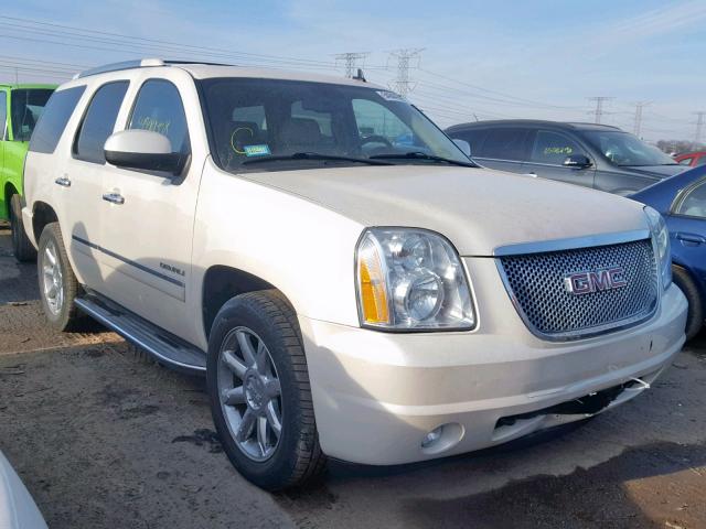 1GKUKEEF6AR209167 - 2010 GMC YUKON DENA WHITE photo 1