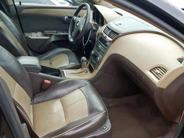 1G1ZK57788F264568 - 2008 CHEVROLET MALIBU LTZ შავი ფოტო 5
