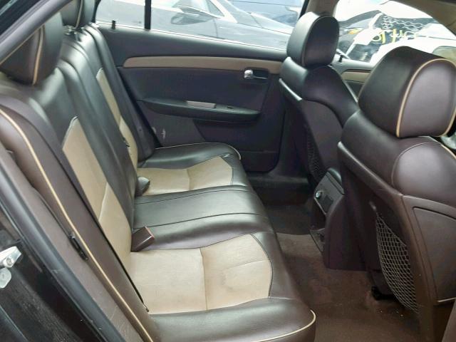 1G1ZK57788F264568 - 2008 CHEVROLET MALIBU LTZ შავი ფოტო 6