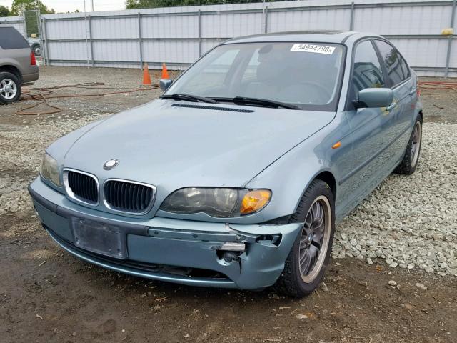 WBAAZ33404KP89414 - 2004 BMW 325 IS SUL GREEN photo 2