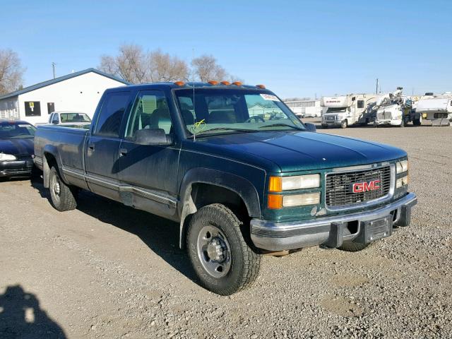 1GTHK33F8VF017485 - 1997 GMC SIERRA K35 GREEN photo 1