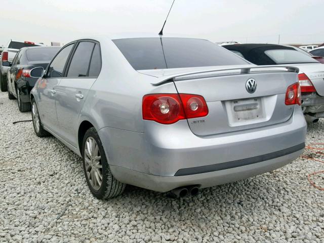 3VWEF71K07M159960 - 2007 VOLKSWAGEN JETTA WOLF SILVER photo 3