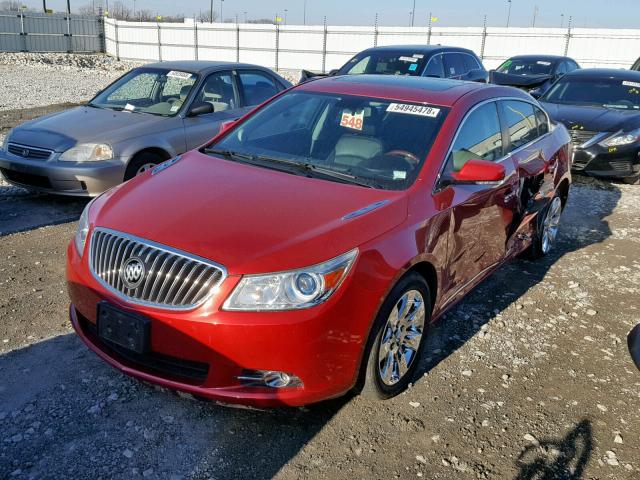 1G4GH5E31DF246433 - 2013 BUICK LACROSSE P BURGUNDY photo 2