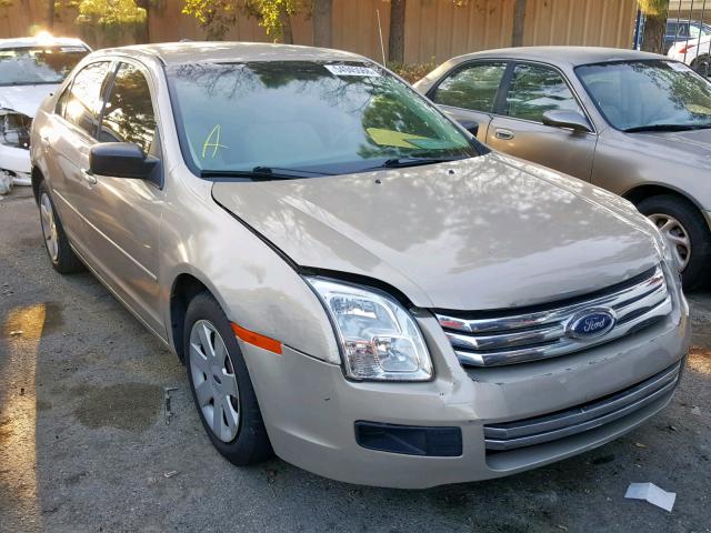 3FAHP06Z27R203976 - 2007 FORD FUSION S BEIGE photo 1