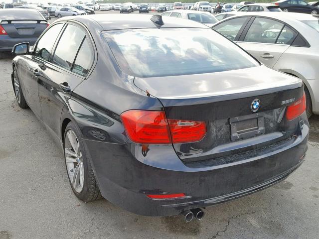 WBA3C1C58FK118535 - 2015 BMW 328 I SULE BLACK photo 3