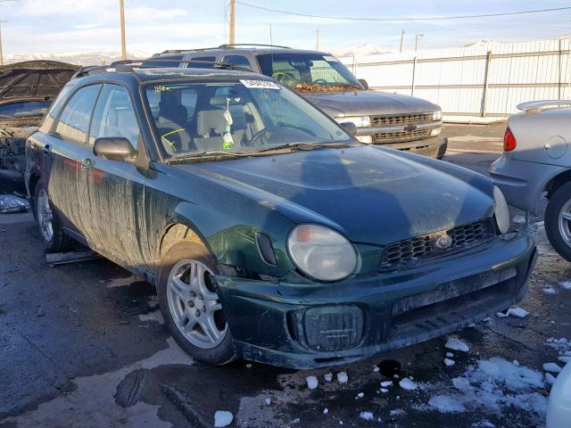 JF1GG65502G815073 - 2002 SUBARU IMPREZA TS GREEN photo 1