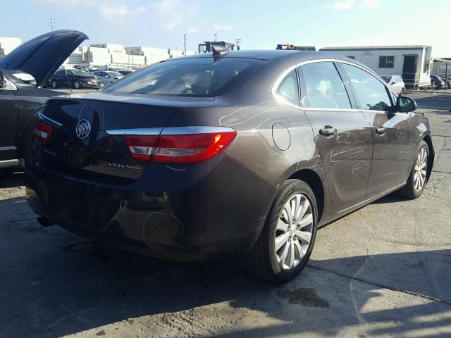 1G4PP5SK2G4111749 - 2016 BUICK VERANO CHARCOAL photo 4