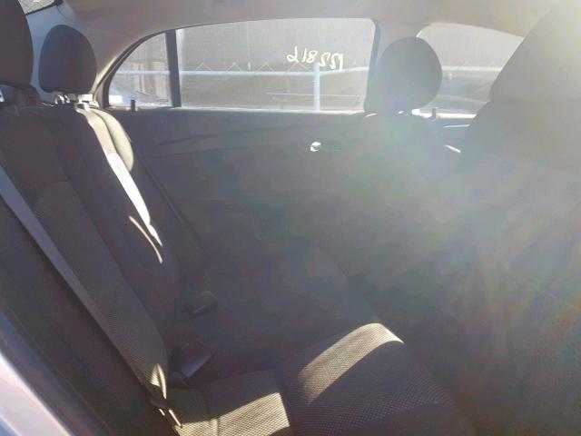 1G1ZC5E0XCF357376 - 2012 CHEVROLET MALIBU 1LT SILVER photo 6