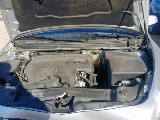 1G1ZC5E0XCF357376 - 2012 CHEVROLET MALIBU 1LT SILVER photo 7