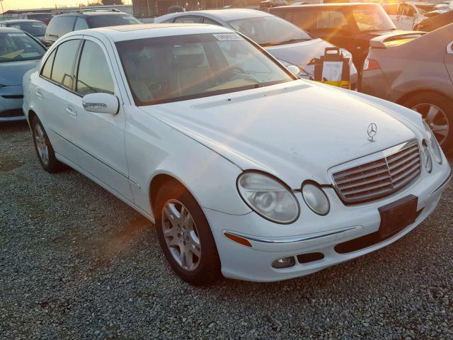 WDBUF26JX6A888222 - 2006 MERCEDES-BENZ E 320 CDI WHITE photo 1