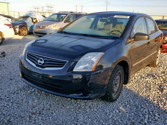 3N1AB6AP6CL626109 - 2012 NISSAN SENTRA 2.0 BLACK photo 2