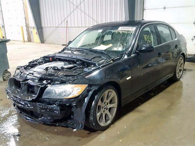 WBAVB33586AZ88301 - 2006 BMW 330 I BLACK photo 2