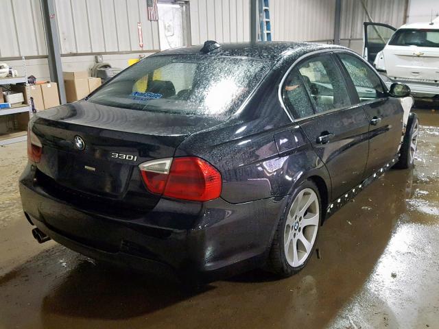 WBAVB33586AZ88301 - 2006 BMW 330 I BLACK photo 4