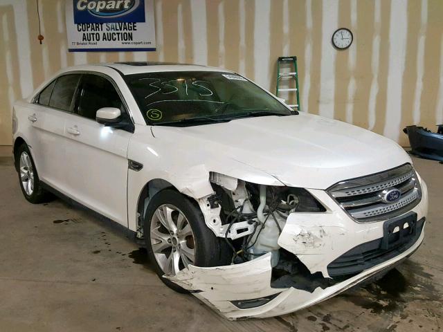 1FAHP2HW5AG166337 - 2010 FORD TAURUS SEL WHITE photo 1