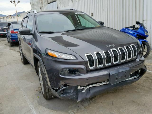 1C4PJLDB9FW628749 - 2015 JEEP CHEROKEE L CHARCOAL photo 1