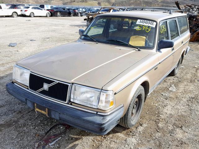 YV1AW8816N1924372 - 1992 VOLVO 240 GOLD photo 2