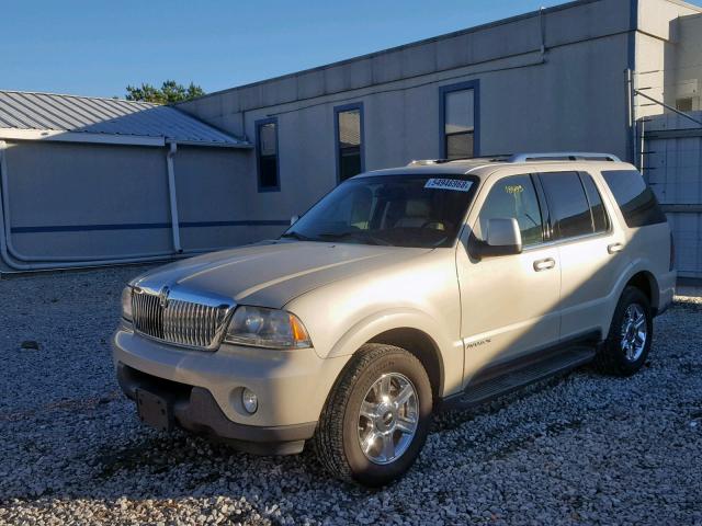5LMEU88H65ZJ07228 - 2005 LINCOLN AVIATOR 金色 照片 2
