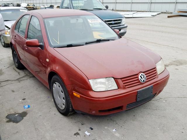 3VWRA29M3YM113162 - 2000 VOLKSWAGEN JETTA GL RED photo 1