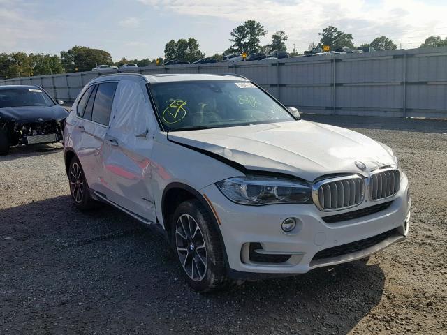 5UXKT0C55H0S79723 - 2017 BMW X5 XDR40E WHITE photo 1