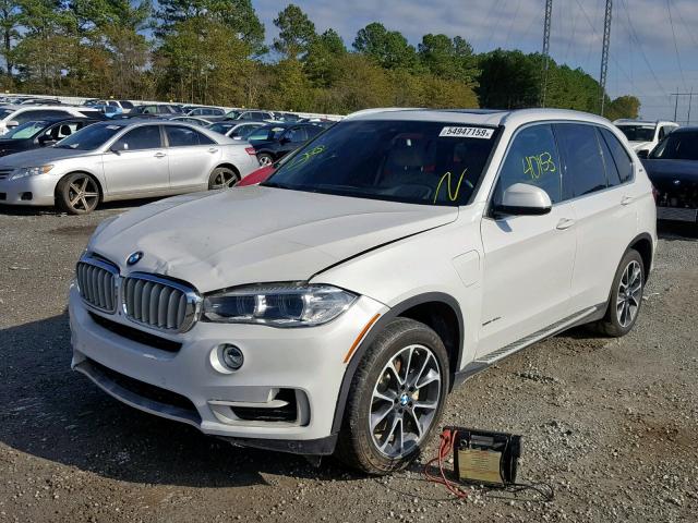 5UXKT0C55H0S79723 - 2017 BMW X5 XDR40E WHITE photo 2