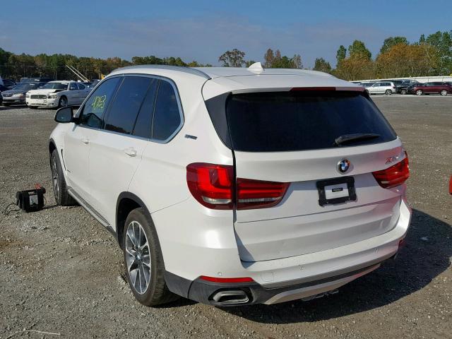 5UXKT0C55H0S79723 - 2017 BMW X5 XDR40E WHITE photo 3