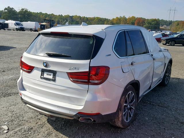 5UXKT0C55H0S79723 - 2017 BMW X5 XDR40E WHITE photo 4