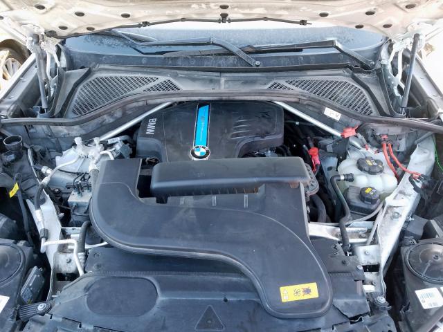 5UXKT0C55H0S79723 - 2017 BMW X5 XDR40E WHITE photo 7