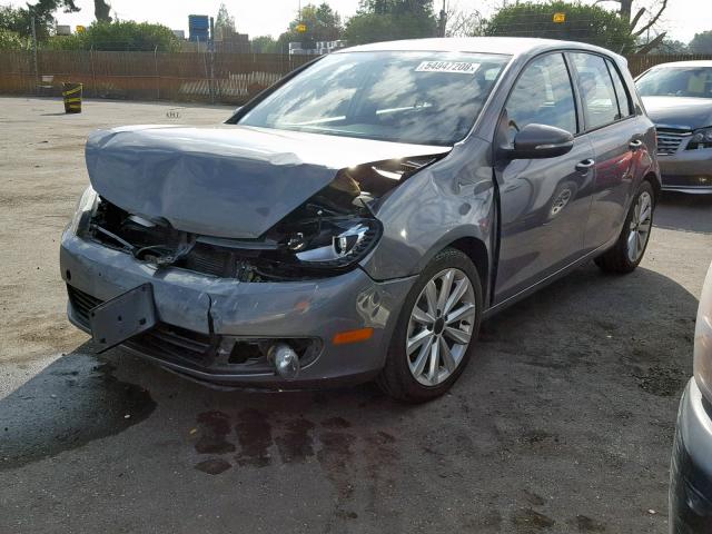 WVWDM7AJ8CW076668 - 2012 VOLKSWAGEN GOLF 灰色 照片 2