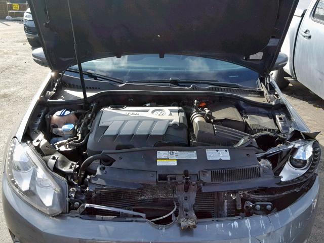 WVWDM7AJ8CW076668 - 2012 VOLKSWAGEN GOLF 灰色 照片 7