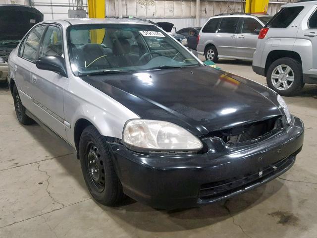 2HGEJ6611YH573875 - 2000 HONDA CIVIC BASE 银色 照片 1