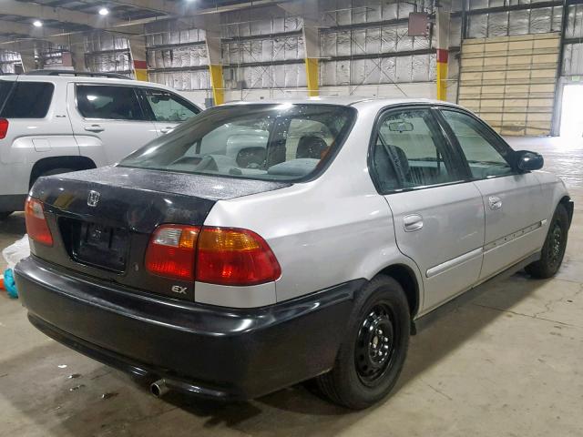 2HGEJ6611YH573875 - 2000 HONDA CIVIC BASE 银色 照片 4