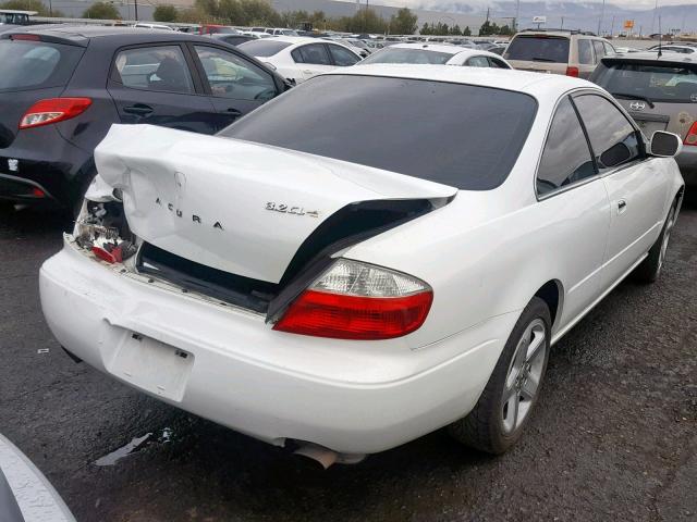 19UYA42651A032724 - 2001 ACURA 3.2CL TYPE WHITE photo 4