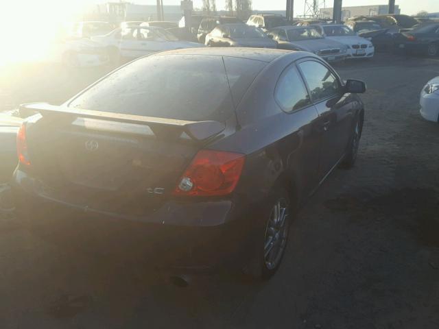 JTKDE167760068181 - 2006 TOYOTA SCION TC Tünd qırmızı foto 4