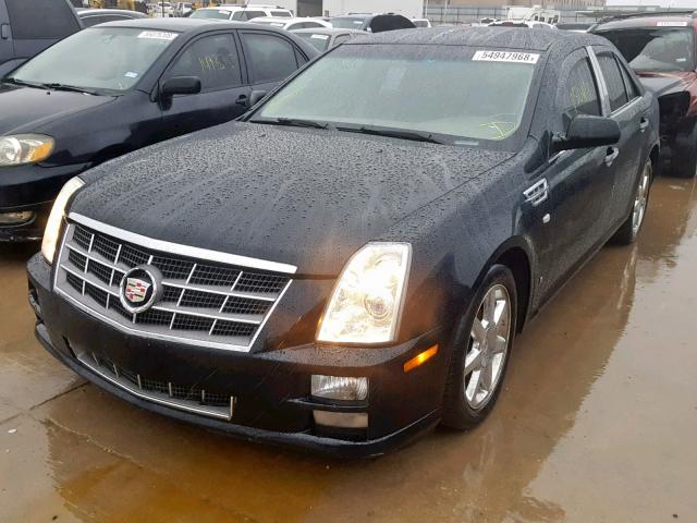 1G6DW67V780123250 - 2008 CADILLAC STS BLACK photo 2