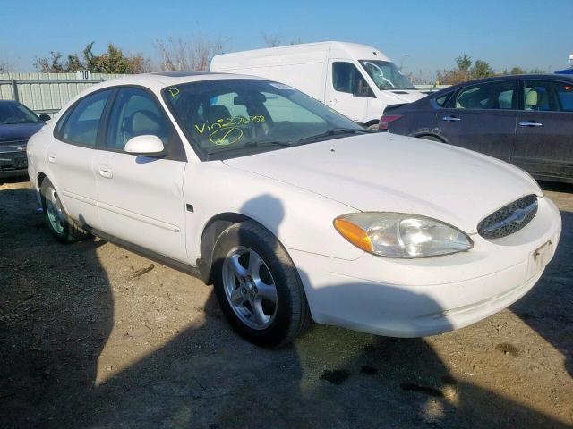 1FAFP55S93A276758 - 2003 FORD TAURUS SES WHITE photo 1