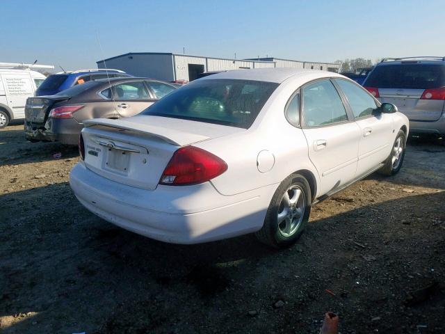 1FAFP55S93A276758 - 2003 FORD TAURUS SES WHITE photo 4