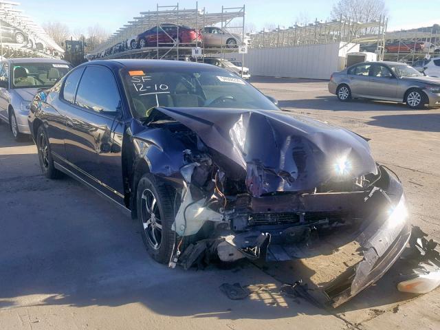 2G1WJ15K779276045 - 2007 CHEVROLET MONTE CARL 紫色 照片 1