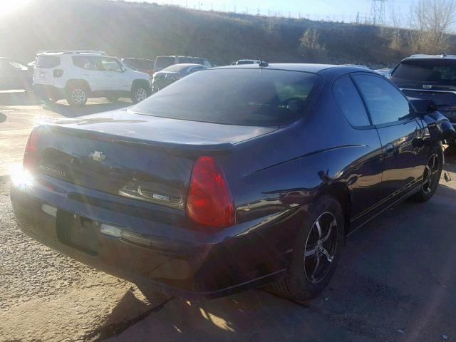 2G1WJ15K779276045 - 2007 CHEVROLET MONTE CARL 紫色 照片 4